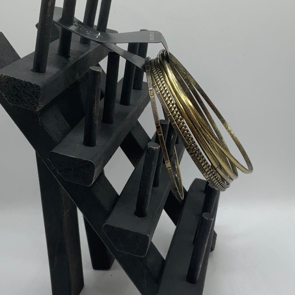 Woman’s contemporary fashion bangles - Picture 2 of 3